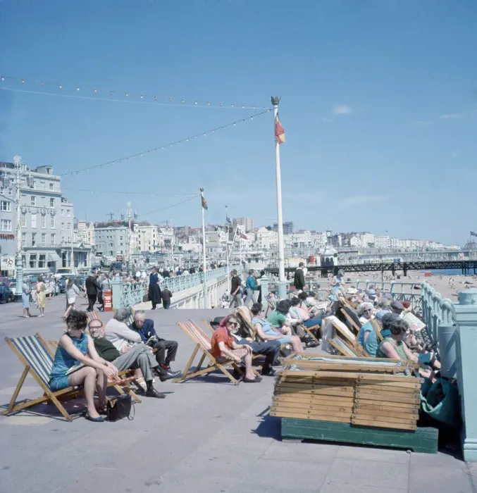 Framed Print : The sea front at Brighton 1st June 1968 Local Caption watscan - 23 / 04 / 2010 Framed Print : The sea front at Brighton 1st June 1968 Local Caption watscan - 23 / 04 / 2010