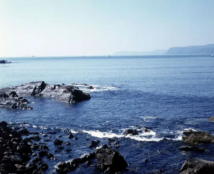Framed Print : The sea at Easdale Argyll 1973 Scotland