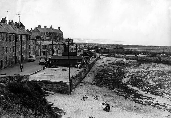 Seahouses in Northumberland. c. 1959