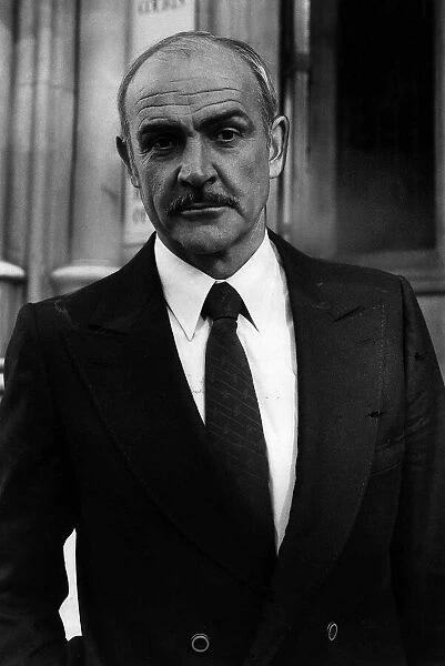 Sean Connery the film actor in November 1981