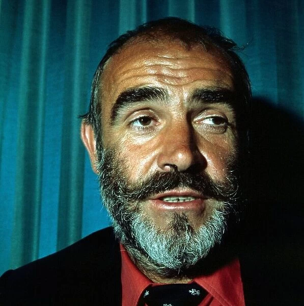 Sean Connery Scottish actor July 1974