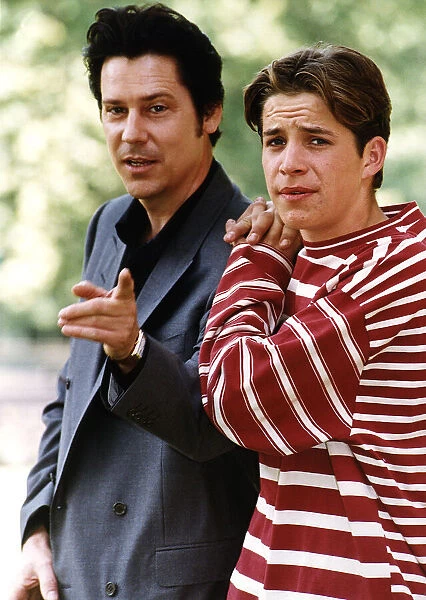 Sean Maguire and Shakin Stevens, singers and actors