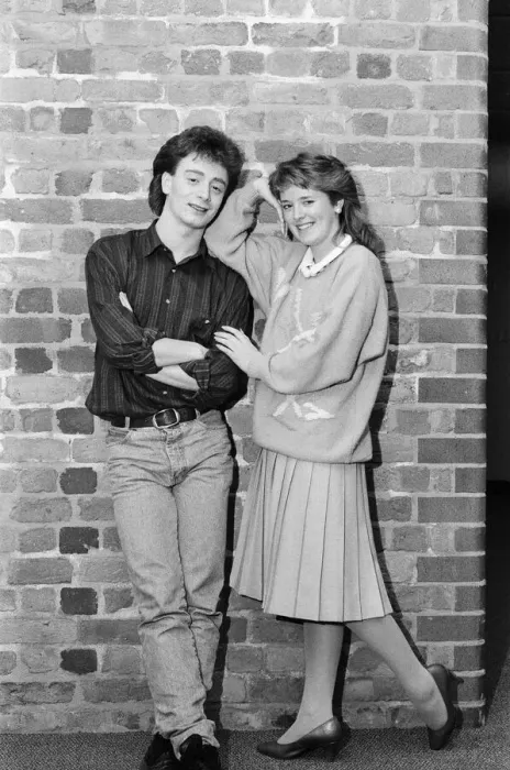 Framed Print : Sean Wilson, actor in an early cast photo shoot for Coronation Street Framed Print : Sean Wilson, actor in an early cast photo shoot for Coronation Street