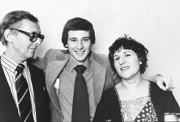 Sebastian Coe MP with his parents Peter and Angela 10 December 1979
