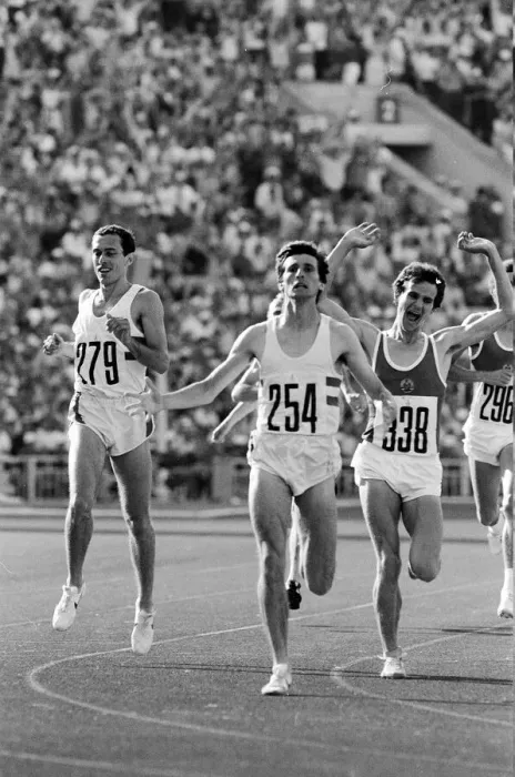 Framed Print : Sebastian Coe wins the Mens 1500 metres final at the 1980 Summer Olympics in Moscow 1st Framed Print : Sebastian Coe wins the Mens 1500 metres final at the 1980 Summer Olympics in Moscow 1st