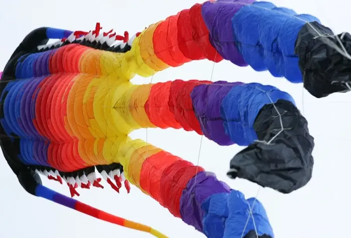 Framed Print : The second annual kite festivel on the links in Whitley Bay gets underway Framed Print : The second annual kite festivel on the links in Whitley Bay gets underway