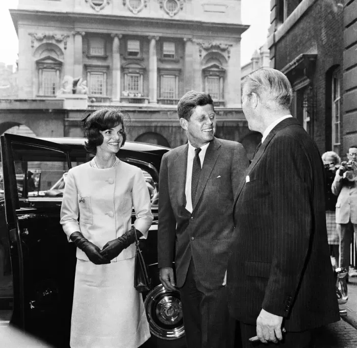 Framed Print : Second day of the visit of American President John F Kennedy