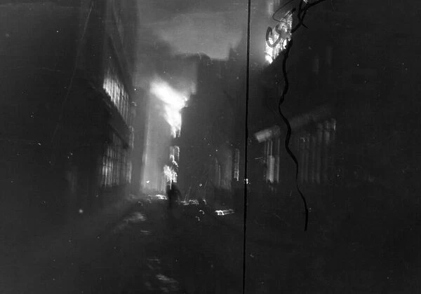 The Second Great Fire of London - one of the most destructive nights of the blitz