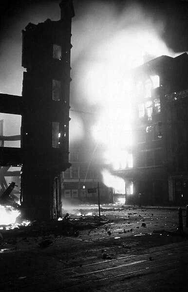 Second World War, Second Great Fire of London. Fire after Fire