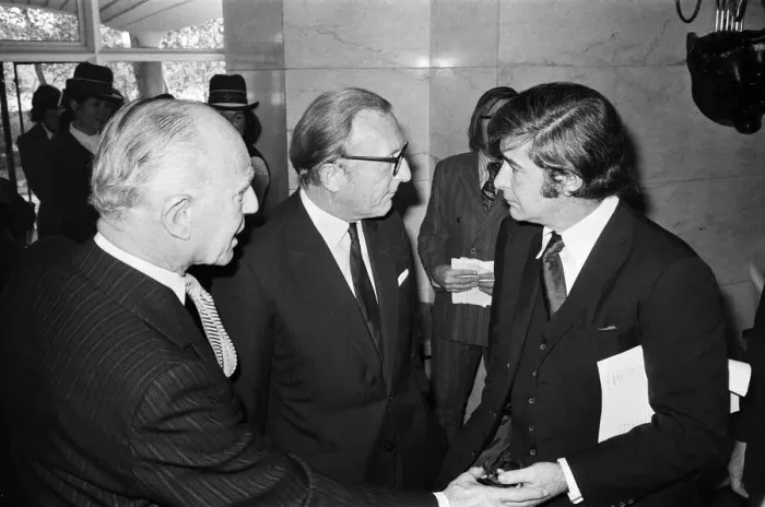 Framed Print : Secretary of State for Defence Lord Carrington attends the Annual Men of the Year Lunch Framed Print : Secretary of State for Defence Lord Carrington attends the Annual Men of the Year Lunch