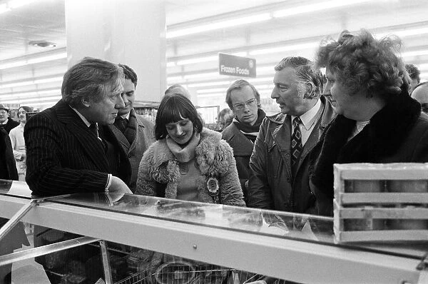 Secretary of State for Prices and Consumer Protection Roy Hattersley was a happy man
