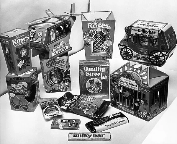 Selection of Easter Eggs, 4th March 1978