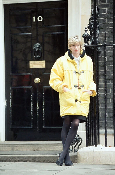 Selina Scott at 10 Downing Street amid the Conservative Party leadership battle