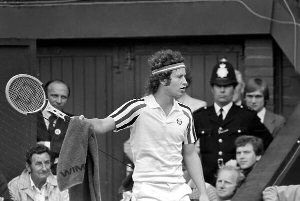 Semi Finals - Wimbledon 80. Spares. John McEnroe v. Jimmy Connors. John McEnroe