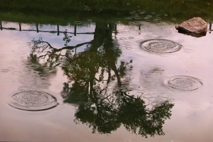 Framed Print : A series of pictures which show water from source, in a reservior
