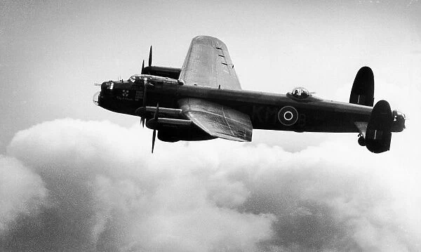 The last serving Royal Air Force Avro Lancaster bomber makes its first flight since being