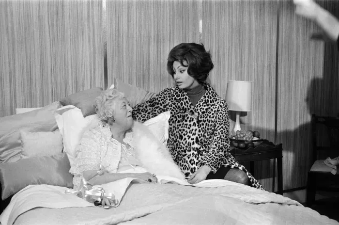 Framed Print : On the set of A Countess from Hong Kong, Charlie Chaplins new film Framed Print : On the set of A Countess from Hong Kong, Charlie Chaplins new film