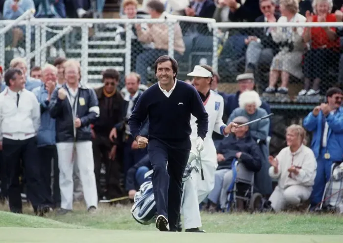 Framed Print : Seve Ballesteros at 1988 British Open July 1988