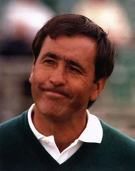Seve Ballesteros Golfer at the open at Sandwich
