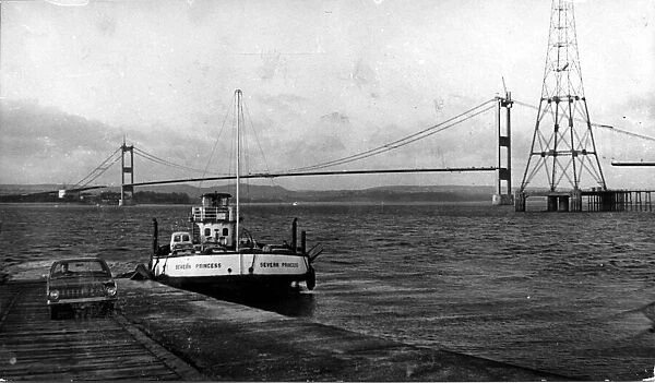 Severn Ferry - The Severn Princess, one of the three Severn ferry boats that will soon be