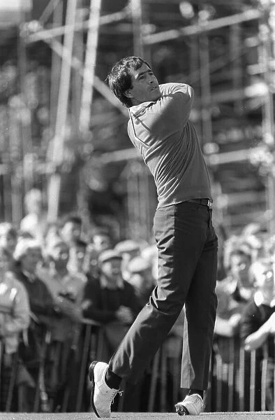 Sevvy Ballesteros in action during the Ryder Cup September 1985
