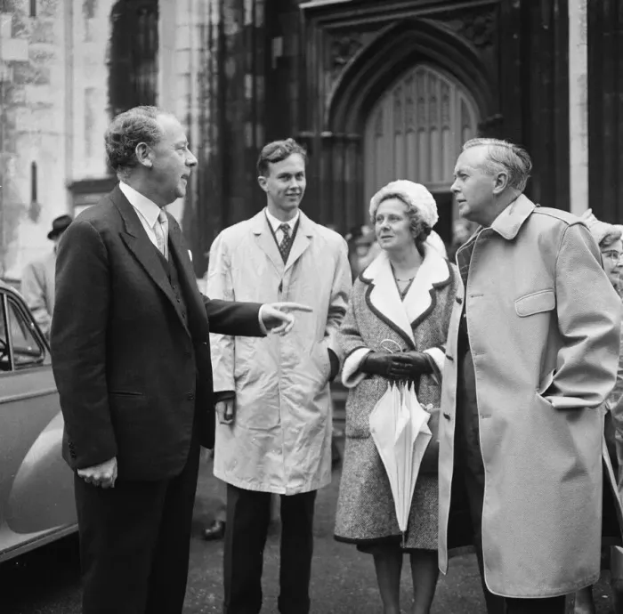 Framed Print : Shadow Foreign Secretary Harold Wilson pictured with wife Mary Wilson Framed Print : Shadow Foreign Secretary Harold Wilson pictured with wife Mary Wilson