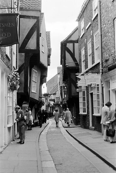 The Shambles, York. September 1971 Local Caption watscan - 06  /  04  /  2010