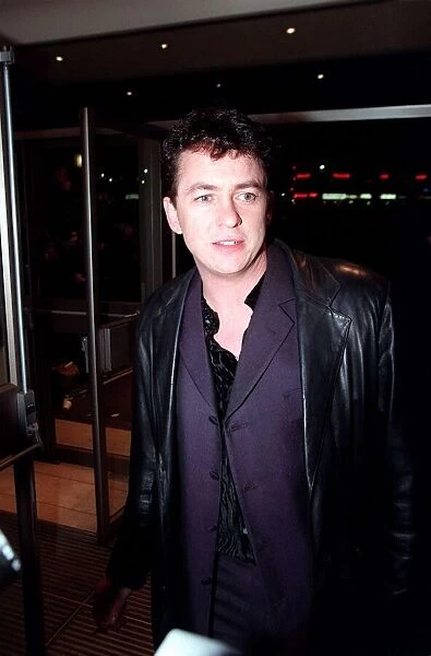 Shane Richie TV Presenter January 1998 Attending the premiere of Up And Under