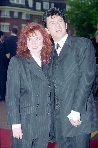 Shane Ritchie and wife Colleen at TV Awards August 1995 Shane Richie