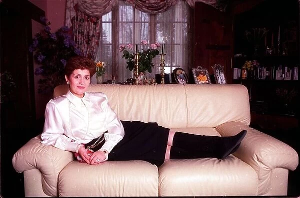 Sharon Osbourne pictured in 1989
