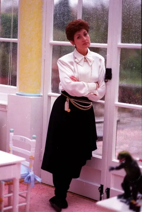 Framed Print : Sharon Osbourne pictured in 1989 Framed Print : Sharon Osbourne pictured in 1989