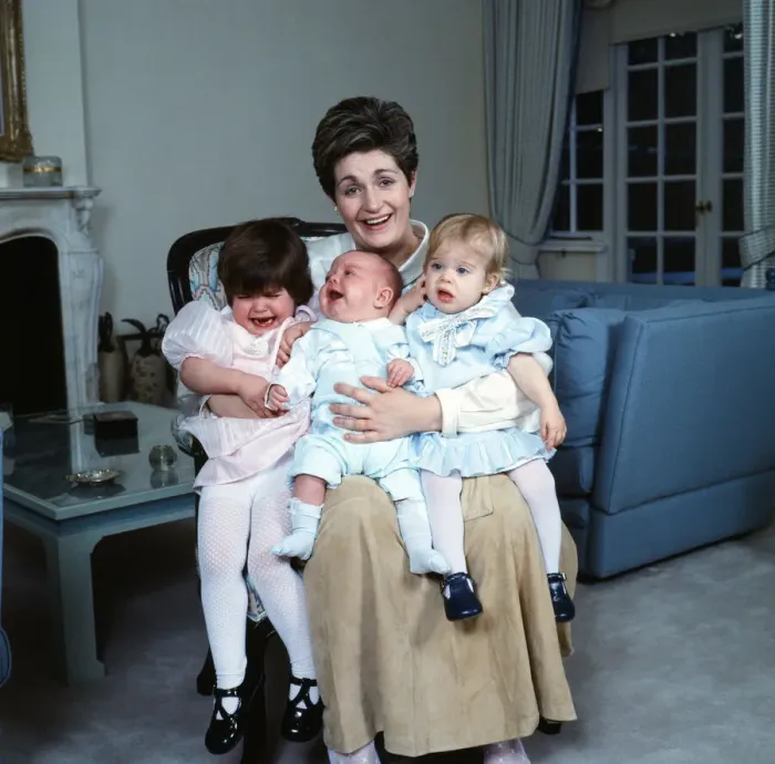 Framed Print : Sharon Osbourne is pictured with her three children, Aimee, Kelly and Jack. Circa 1986 Framed Print : Sharon Osbourne is pictured with her three children, Aimee, Kelly and Jack. Circa 1986
