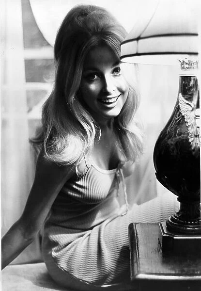 Sharon Tate (22) September 1965 American actress who landed a role in the MGM