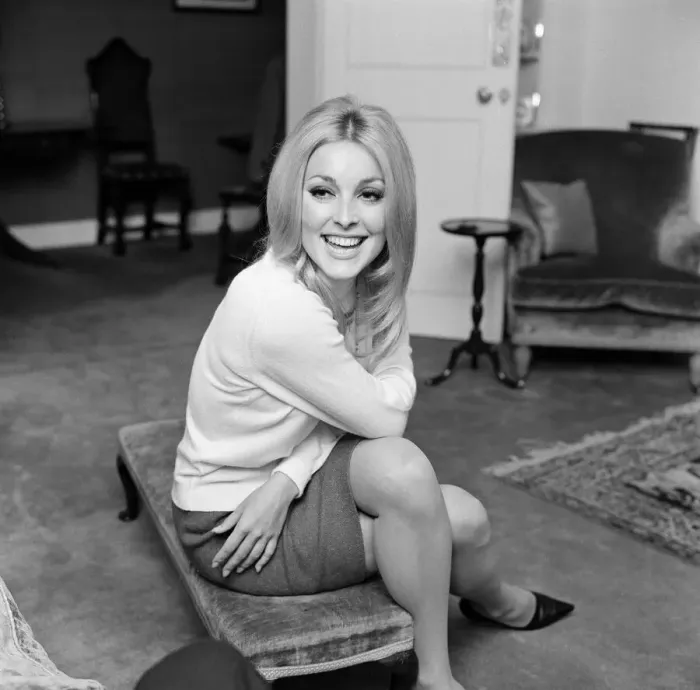 Framed Print : Sharon Tate, Actress and Model, aged 22 years old, pictured at her apartment in Belgravia