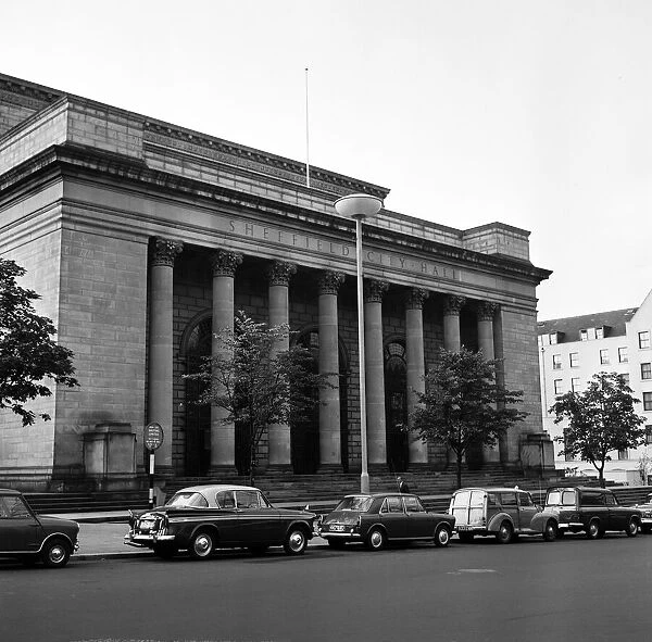Sheffield City Hall, South Yorkshire. 11th July 1965