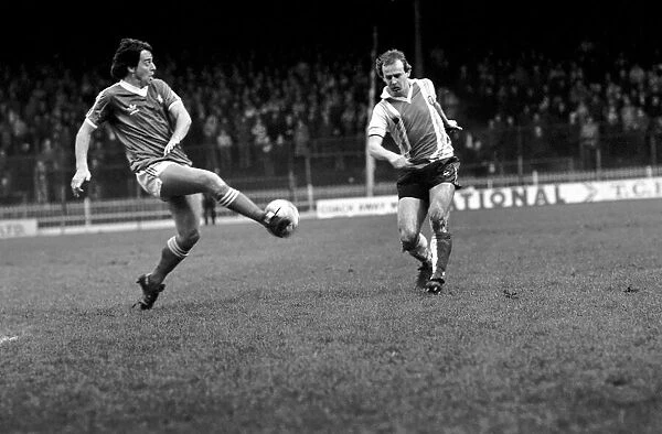 Sheffield United 0 v. Gillingham 1. Division Three Football. January 1981 MF01-11-011