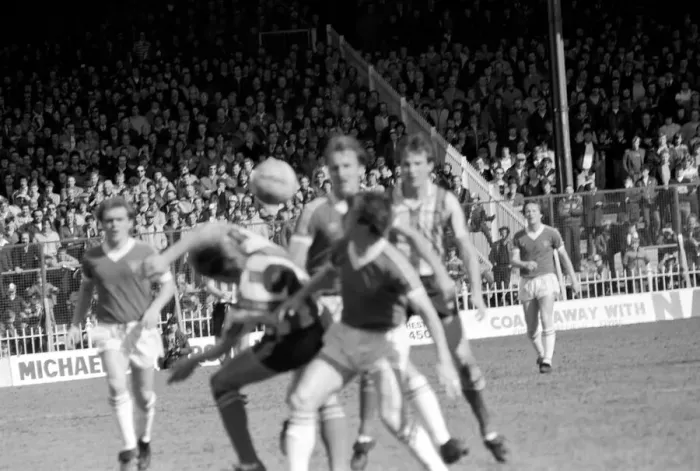 Framed Print : Sheffield United 1 v. Bury 1. April 1982 MF06-27-012 Local Caption Division 4 Framed Print : Sheffield United 1 v. Bury 1. April 1982 MF06-27-012 Local Caption Division 4