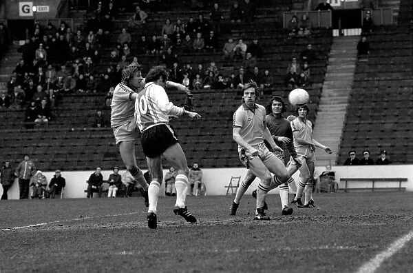 Sheffield United 2 v. Reading 0. Division Three Football. February 1981 MF01-26-016