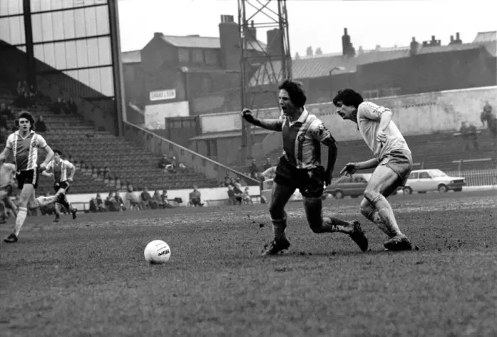 Framed Print : Sheffield United 3 v. Charlton 2. Division Two Football. March 1981 MF01-46-035