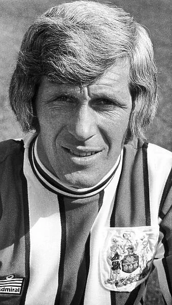 Sheffield United footballer Alan Woodward. August 1975