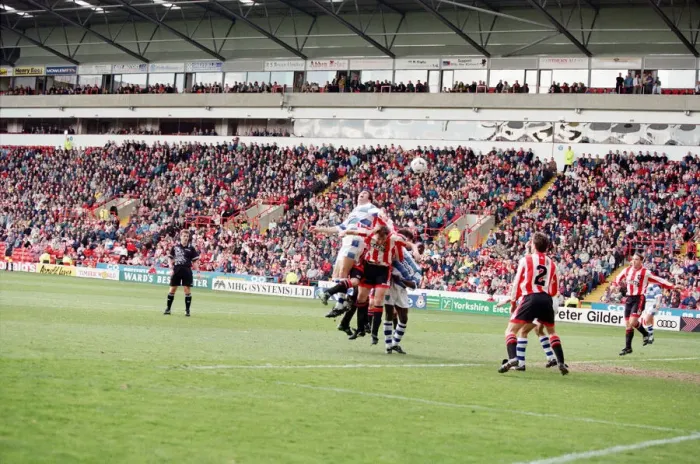 Framed Print : Sheffield United v Reading, final score 2-0 to Sheffield United. League Division 1 Framed Print : Sheffield United v Reading, final score 2-0 to Sheffield United. League Division 1