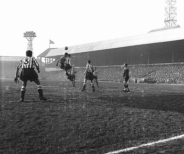 Sheffield United v Watford football match at Bramhall Lane 1960