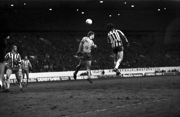 Sheffield Wednesday 0 v. Chelsea 0. Division Two Football. January 1981 MF01-08-002