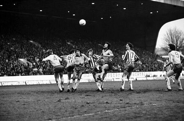Sheffield Wednesday 0 v. Chelsea 0. Division Two Football. January 1981 MF01-08-015