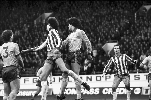 Sheffield Wednesday 0 v. Chelsea 0. Division Two Football. January 1981 MF01-08-033