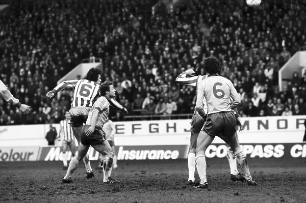Sheffield Wednesday 0 v. Chelsea 0. Division Two Football. January 1981 MF01-08-037