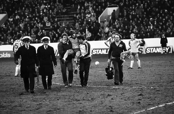 Sheffield Wednesday 0 v. Chelsea 0. Division Two Football. January 1981 MF01-08-046