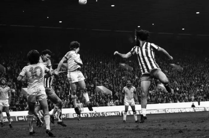 Framed Print : Sheffield Wednesday 1 v. Notts. County 2. Division Two Football. January 1981 MF01-20-018 Framed Print : Sheffield Wednesday 1 v. Notts. County 2. Division Two Football. January 1981 MF01-20-018