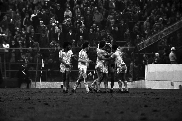 Sheffield Wednesday 1 v. Notts. County 2. Division Two Football. January 1981 MF01-20-072