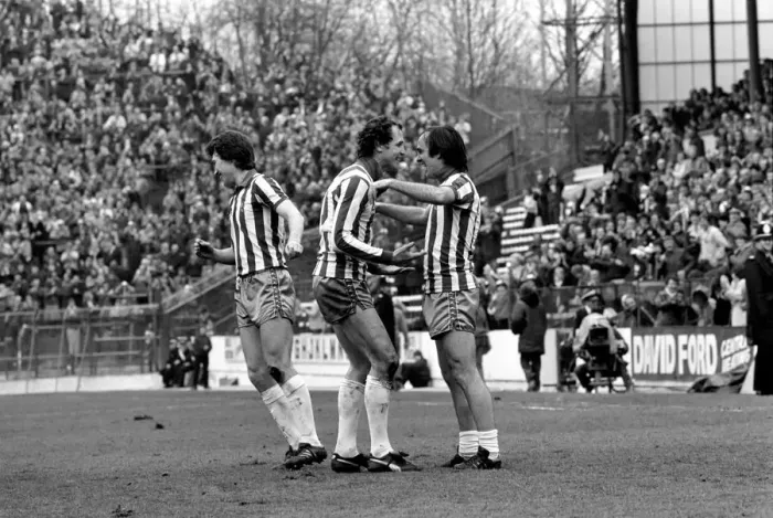 Framed Print : Sheffield Wednesday 3 v. Luton 1. Division Two Football. April 1981 MF02-14-035